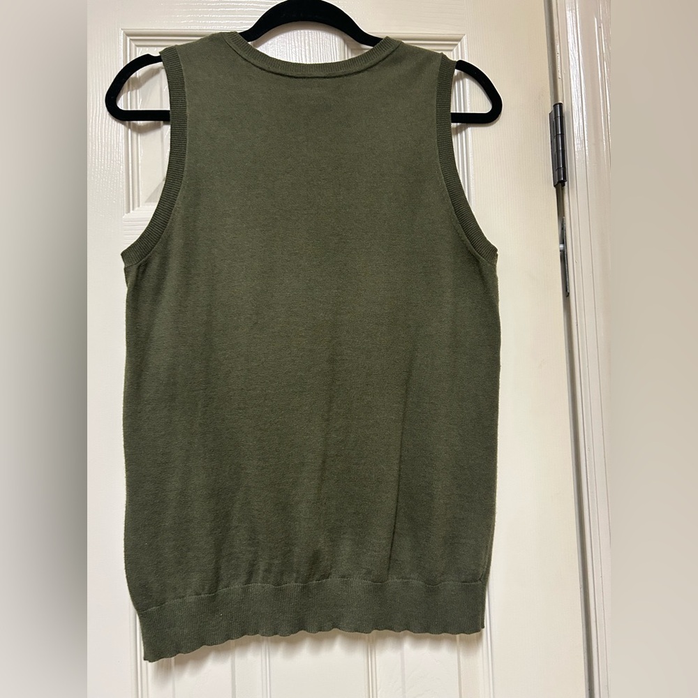 CAbi Forest Green Pullover - Picture 4 of 9